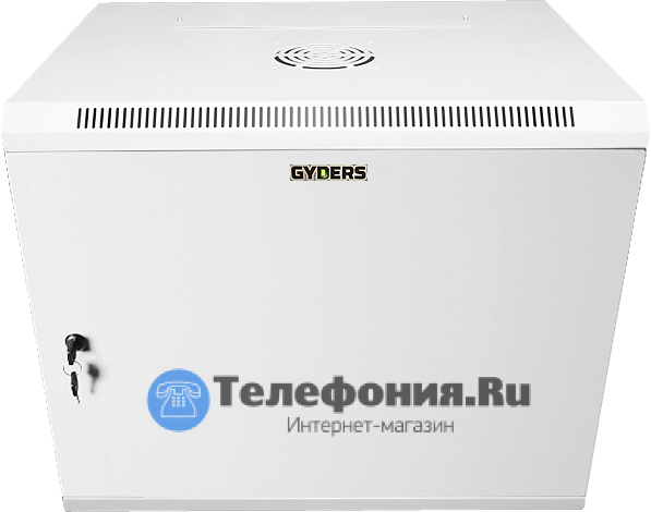 Шкаф телекоммуникационный настенный 19 18U 600х600х901 мм. GYDERS GDR-186060GM