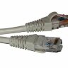 Патч-корд компьютерный 1м, RJ45-RJ45, категория 5е, серый SINELLS RJ45-RJ45-5-1