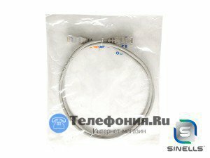 Патч-корд 110 тип-RJ45 тип 4 пары 2 м, SINELLS SNL-110-45-4-2