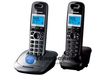 Радиотелефон Panasonic KX-TG2512Ru (2 трубки в комплекте)