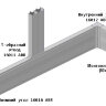 Efapel 13073 ABR Плоский угол для короба 100х40