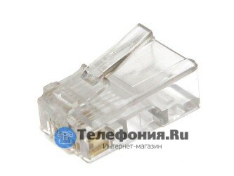 Разъем вилка RJ45 8P8C под витую пару категория 5 SINELLS SNL-RJ45 8P8C5