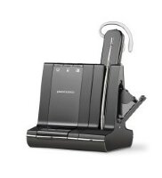 Plantronics Savi W745/A-M-APC82, беспроводная гарнитура PL-W745/A-M-APC82 с электронным микролифтом для стационарного телефона Cisco, для MS